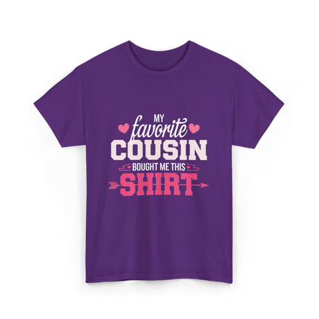 My Favorite Cousin T-Shirt - Purple