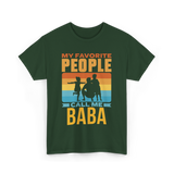 My Favorite People Baba Favorite T-Shirt - Forest Green