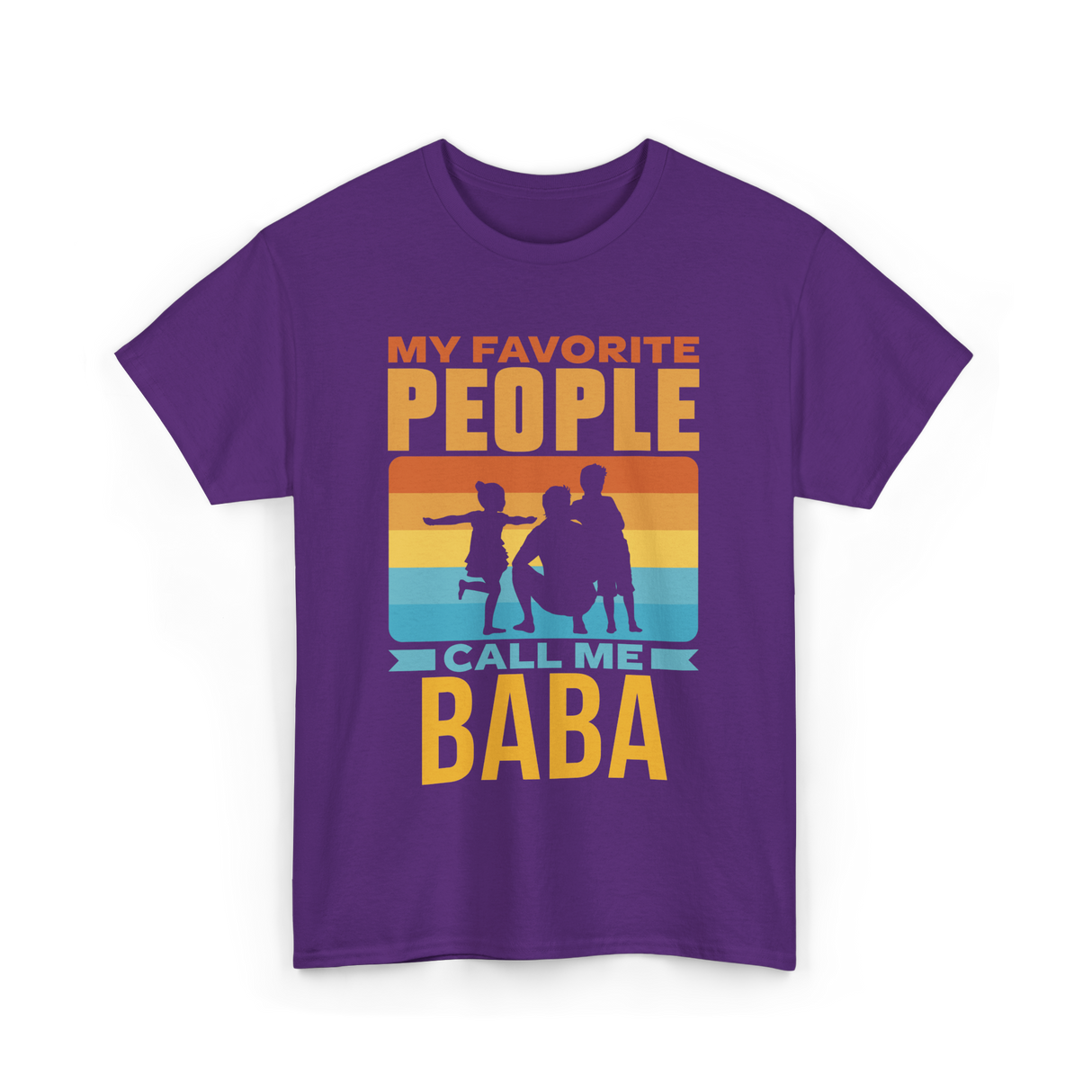 My Favorite People Baba Favorite T-Shirt - Purple