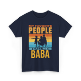 My Favorite People Baba Favorite T-Shirt - Navy