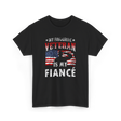 My Favourite Veteran Is My Fiancé Veteran T-Shirt - Black