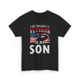 My Favourite Veteran T-Shirt - Black