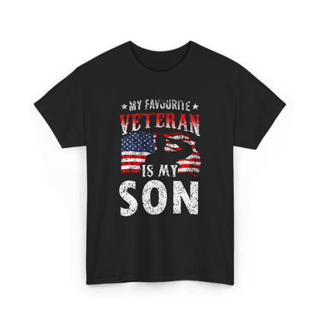 My Favourite Veteran T-Shirt - Black