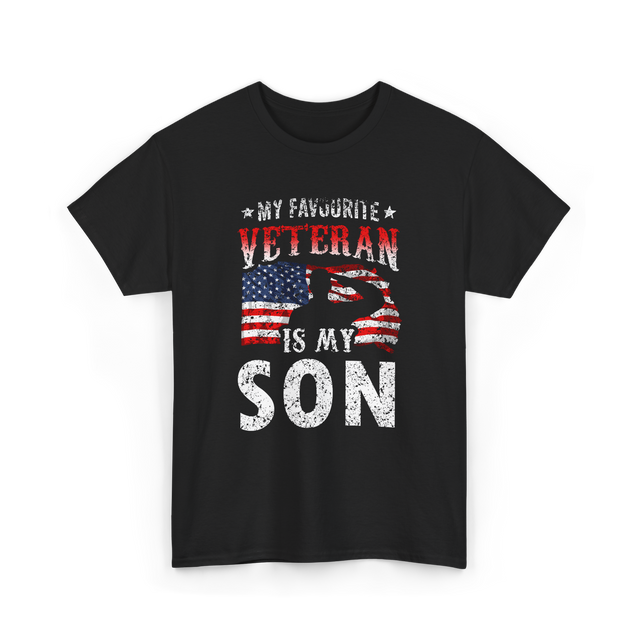 My Favourite Veteran T-Shirt - Black