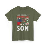 My Favourite Veteran T-Shirt - Military Green