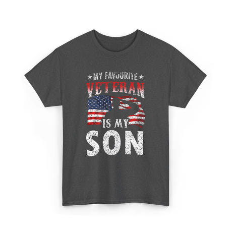 My Favourite Veteran T-Shirt - Dark Heather