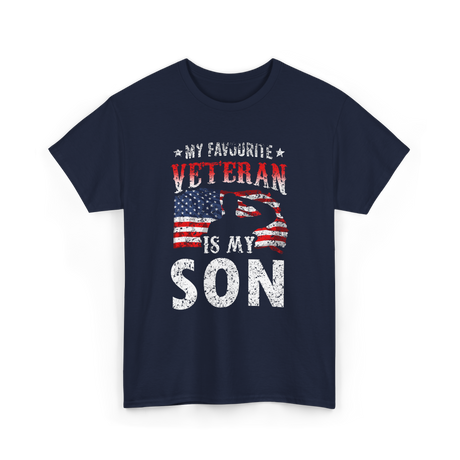 My Favourite Veteran T-Shirt - Navy