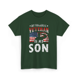 My Favourite Veteran T-Shirt - Forest Green