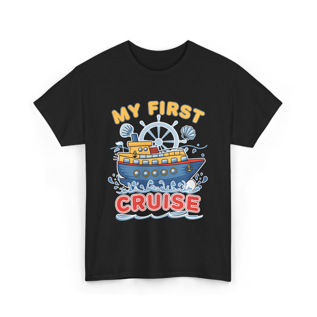 My First Cruise Kids Adventure T-Shirt - Black