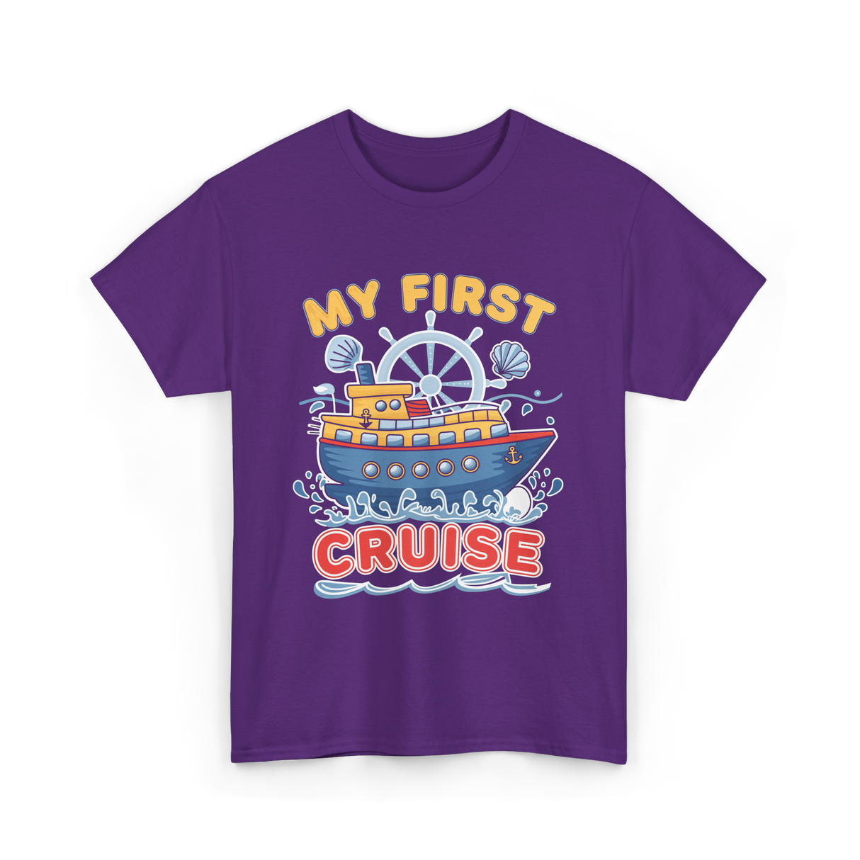 My First Cruise Kids Adventure T-Shirt - Purple