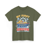 My First Cruise Kids Adventure T-Shirt - Military Green