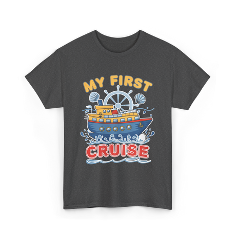 My First Cruise Kids Adventure T-Shirt - Dark Heather