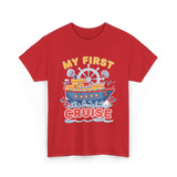 My First Cruise Kids Adventure T-Shirt - Red