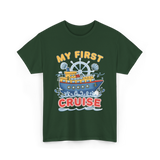 My First Cruise Kids Adventure T-Shirt - Forest Green