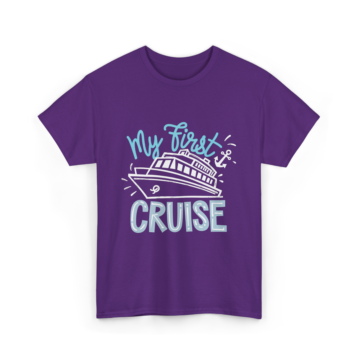 My First Cruise T-Shirt - Purple