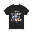 My First Cruise Travel Adventure T-Shirt - Black