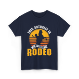 My First Rodeo Rodeo Cowboy T-Shirt - Navy