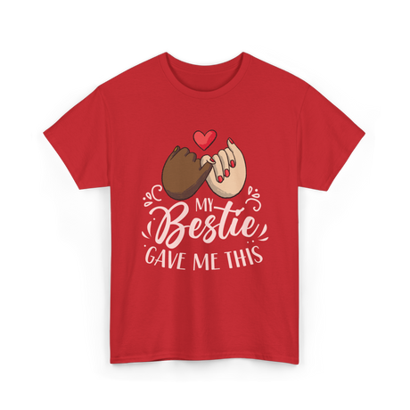 My Gave Me Friendship T-Shirt - Red