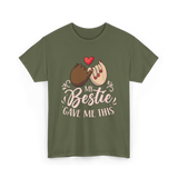 My Gave Me Friendship T-Shirt - Military Green