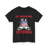 My Grandma Veteran Military T-Shirt - Black