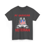 My Grandma Veteran Military T-Shirt - Dark Heather