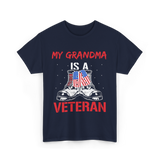 My Grandma Veteran Military T-Shirt - Navy