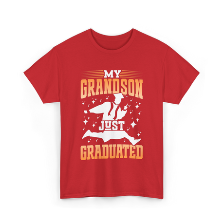 My Grandson Just Graduated Graduation T-Shirt - Red