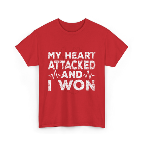 My Heart Attacked Heart T-Shirt - Red