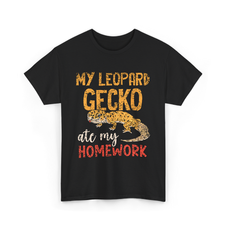 My Leopard Gecko Geckos T-Shirt - Black