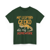 My Leopard Gecko Geckos T-Shirt - Forest Green