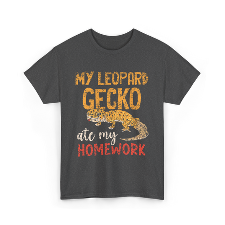 My Leopard Gecko Geckos T-Shirt - Dark Heather