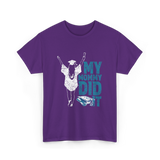 My Mommy Did It Graduation Graduate T-Shirt - Purple