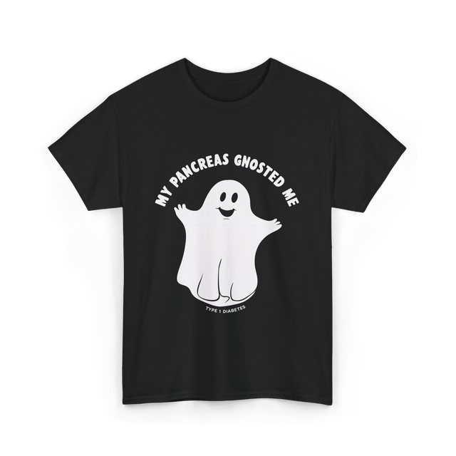 My Pancreas Gnosted Me Type 1 Diabetes T-Shirt - Black