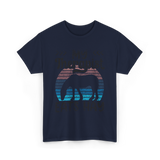 My Therapist Eats Hay Horse Rider T-Shirt - Navy