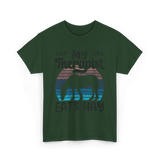 My Therapist Eats Hay Horse Rider T-Shirt - Forest Green