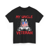 My Uncle Military Veteran T-Shirt - Black