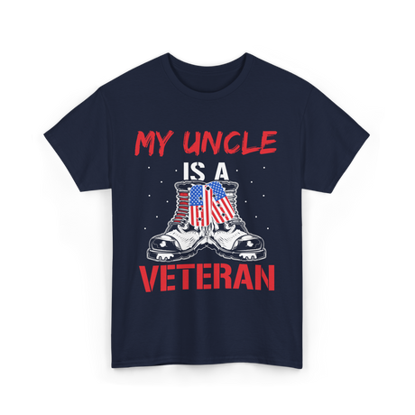 My Uncle Military Veteran T-Shirt - Navy