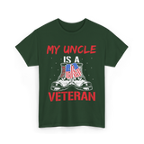 My Uncle Military Veteran T-Shirt - Forest Green