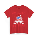 My Uncle Military Veteran T-Shirt - Red