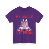 My Uncle Military Veteran T-Shirt - Purple