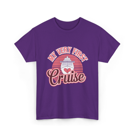 My Very First Cruise T-Shirt - Purple