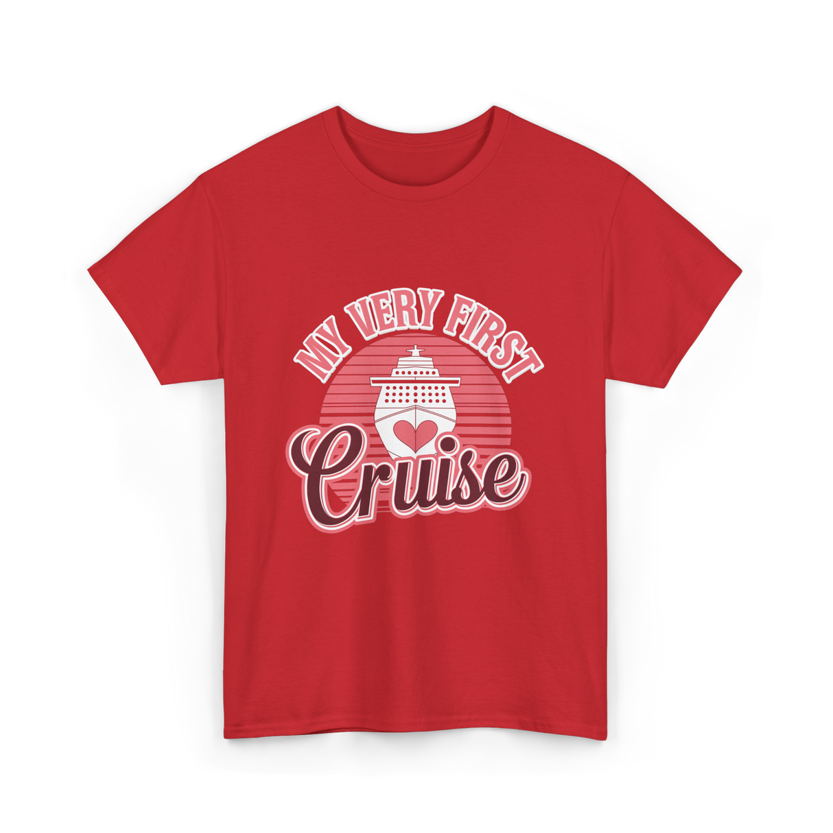 My Very First Cruise T-Shirt - Red