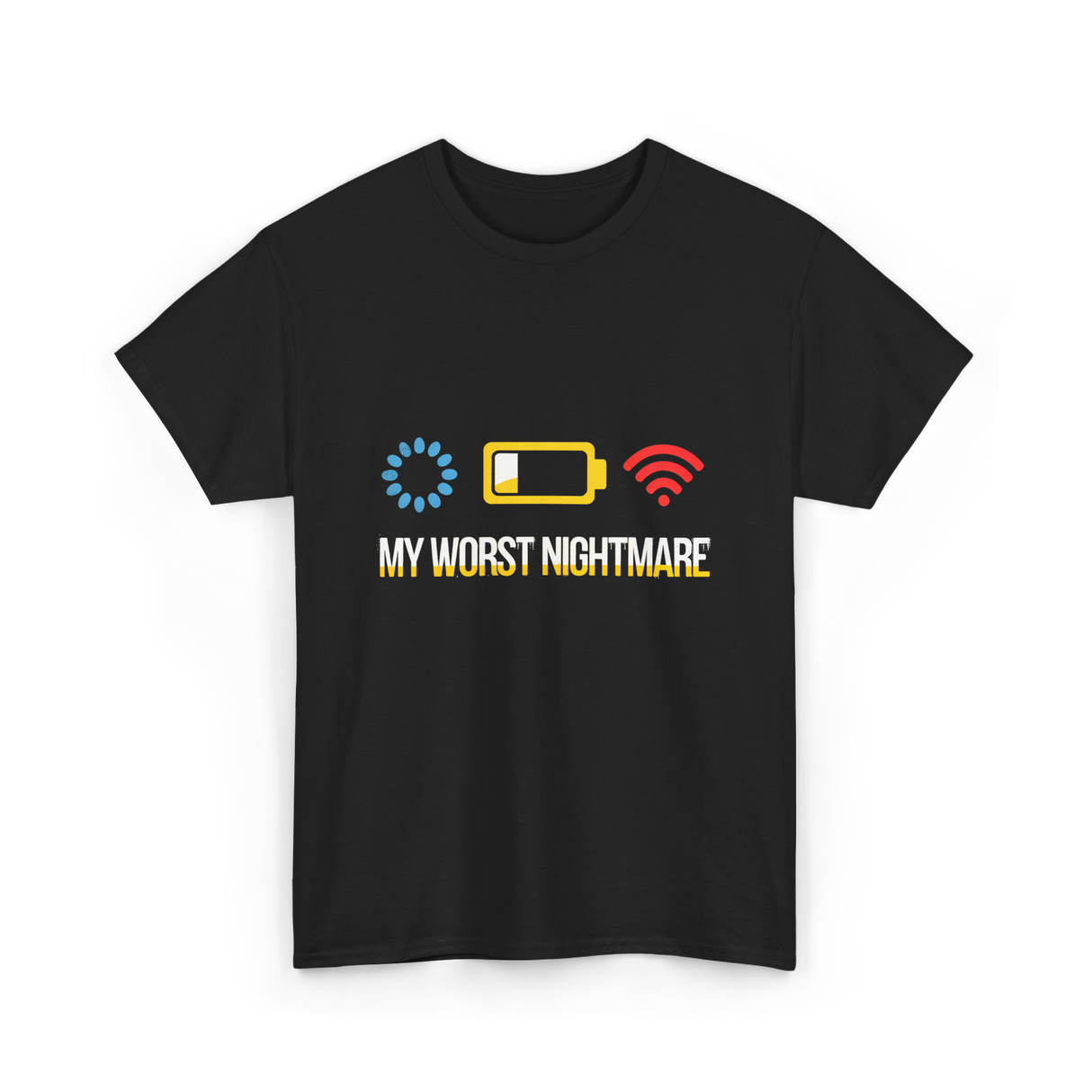 My Worst Nightmare Gamer T-Shirt - Black