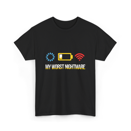 My Worst Nightmare Gamer T-Shirt - Black