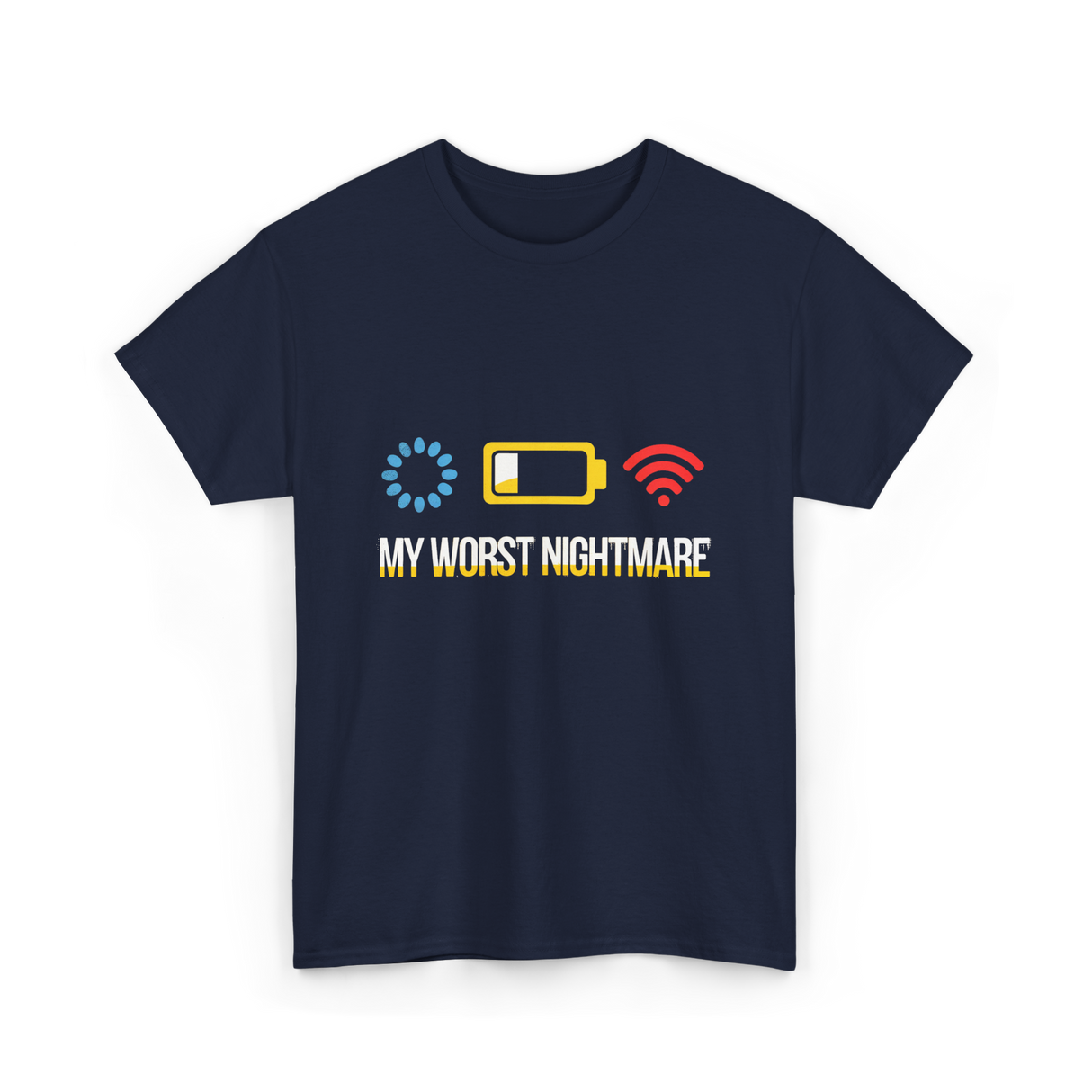 My Worst Nightmare Gamer T-Shirt - Navy