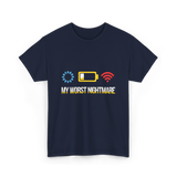 My Worst Nightmare Gamer T-Shirt - Navy