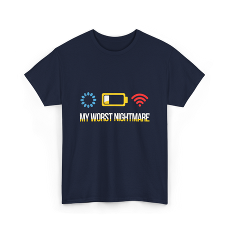 My Worst Nightmare Gamer T-Shirt - Navy