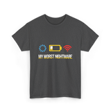 My Worst Nightmare Gamer T-Shirt - Dark Heather