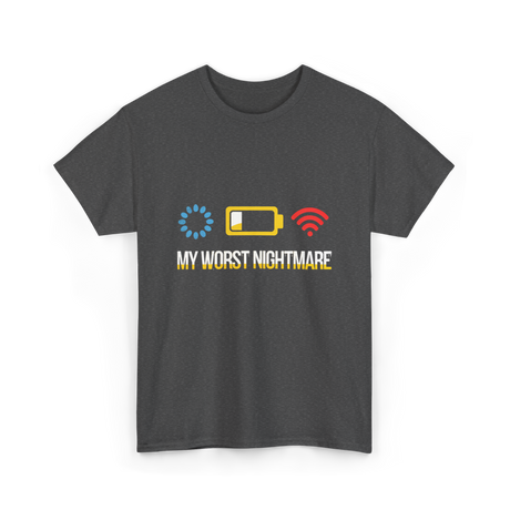 My Worst Nightmare Gamer T-Shirt - Dark Heather