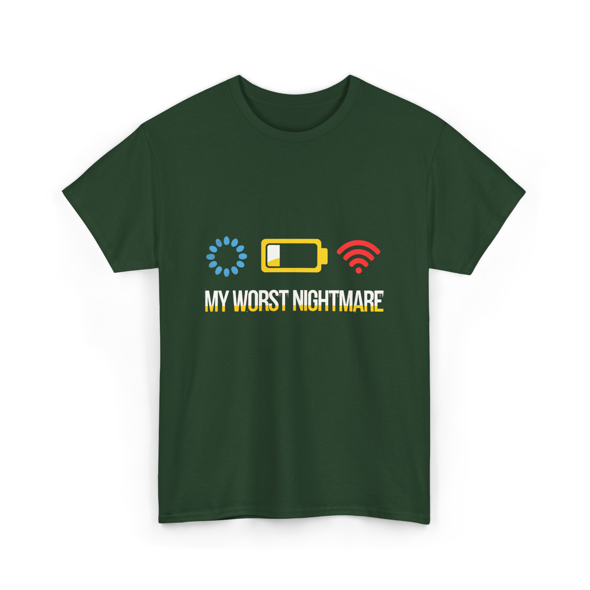 My Worst Nightmare Gamer T-Shirt - Forest Green